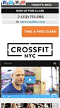 Mobile Screenshot of crossfitnyc.com